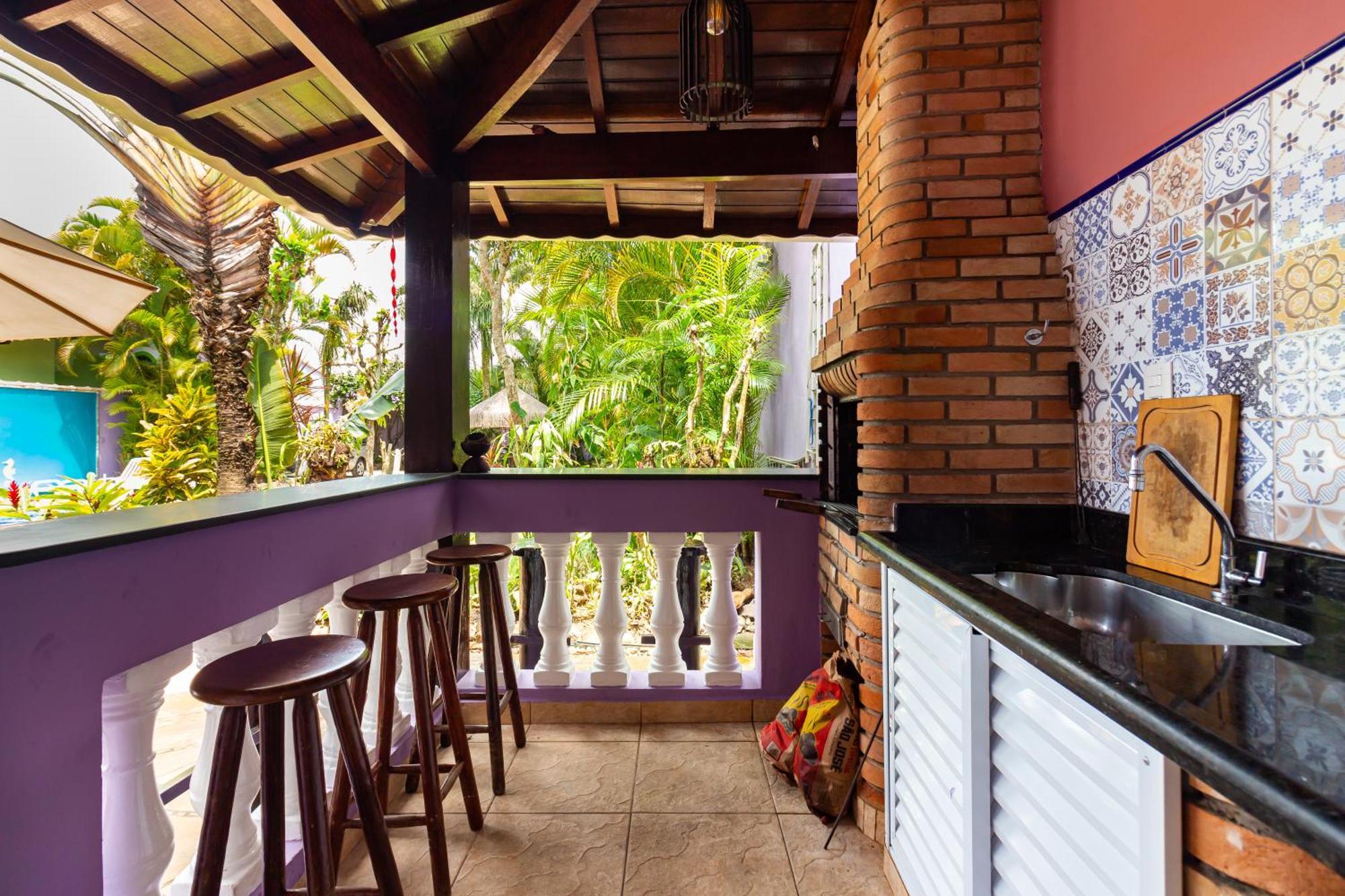 O Paraiso Em Peruibe Casa Para Ate 25 Pessoas 외부 사진